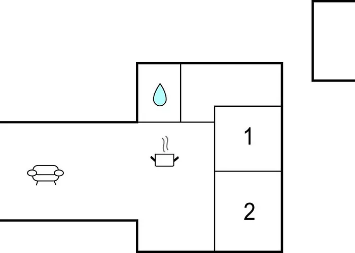 2 Bedroom Beautiful In * Ringkøbing